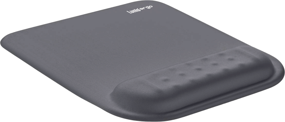 แผ่นรองเมาส์ LUNIO ERGO CYREST MOUSE PAD DARK GRAY สีเทาเข้ม_0